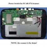 Power Switch Button Replacement For FCAR F7S F7SG F7SN F7SB F7SW